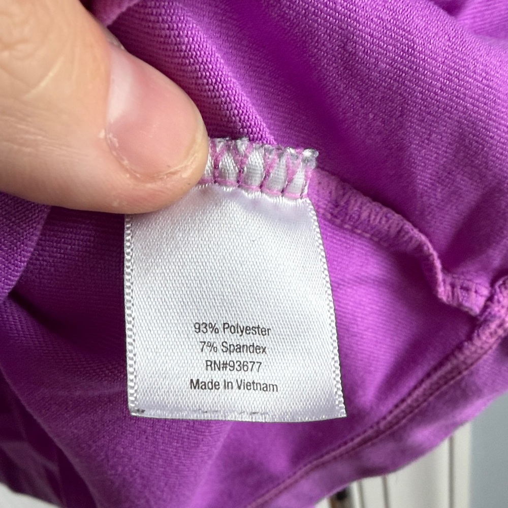 Xersion Vibrant Purple Activewear Top - Picture 3 of 5